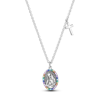 Original 925 Sterling Silver Necklace For Women Class Style Heart Shape Romantic Style High Quality Women Necklace Jewelry Gift KTN023