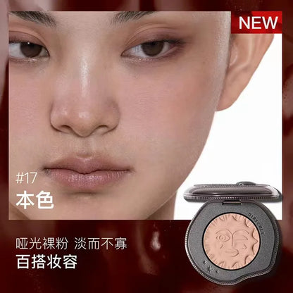 Girlcult Emotional Blush Highlighter Matte Fine Shimmer Blusher Face Cute Makeup Korean Cheek Pressed Powder 17