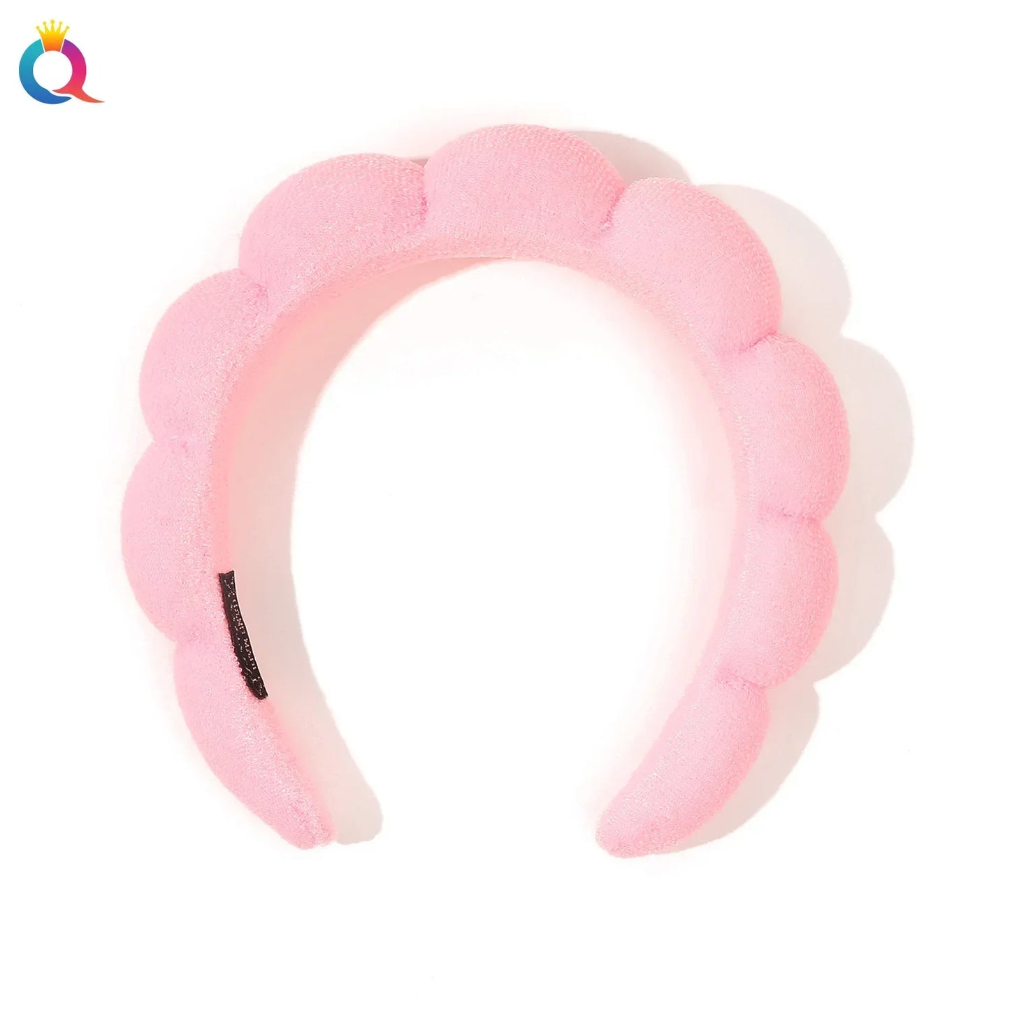 Wash Face Headbands For Women Puffy Sponge Hair Bands Cuff Waterproof Bands Absorbent Wristbands Girls Hair Accessories Set Badiee Stylez