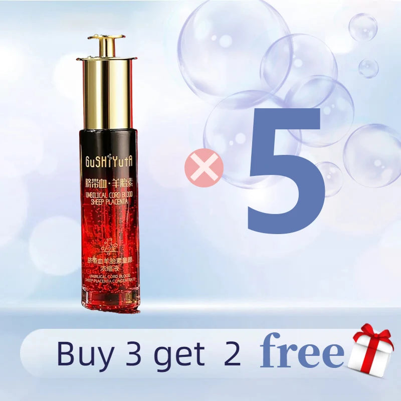 Cord Blood Sheep Embryo Essence Beauty Penetration Skin Moisturizing Nourishing Firming Face Serum skincare korean cosmetics 5pc