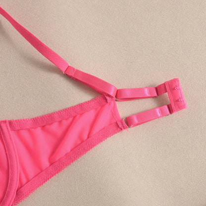 Ellolace Rhinestone Lingerie Onlyfans Kit Sexy Push Up Underwear Without Censorship Matching-Two-Piece Onlyfans Fantasy Clothing