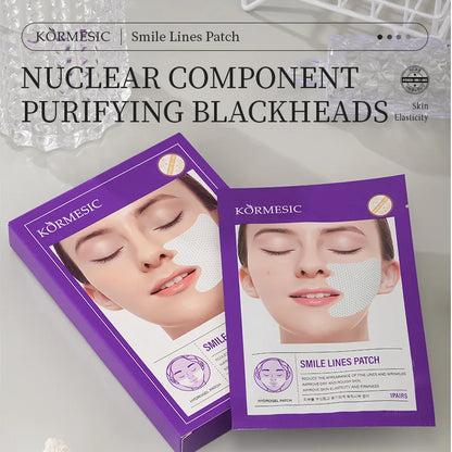 Hydrogel Smile Lines Patch Reduce Fne Lines Lifting Sagging Improve Dry Rough Smooth Enhance Skin Elasticity Moisturizing Care