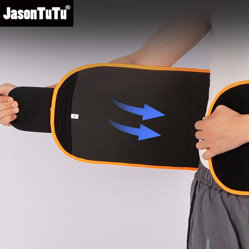 JASONTUTU Neoprene Sport Waist Belt Support Body Shaper Waist Trainer Loss Fitness Sweat Belt Slimming Strap Waist Trimmer