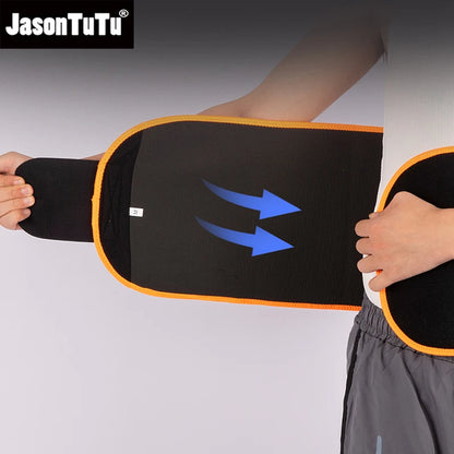 JASONTUTU Neoprene Sport Waist Belt Support Body Shaper Waist Trainer Loss Fitness Sweat Belt Slimming Strap Waist Trimmer