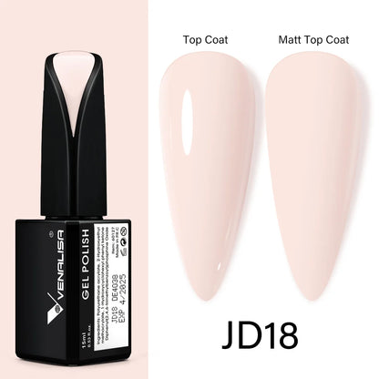 Venalisa 15ml Nail Prep Dehydrator Fast Dry Acid-Free Primer Bond Natural for Builder Jelly Gel Nail Gel Polish Color GelVarnish JD18