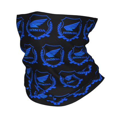 Custom H-Hondaes Motorcycle Rider Winter Headband Neck Warmer Women Men Ski Running Tube Scarf Moto Face Bandana Gaiter 19 Bandana