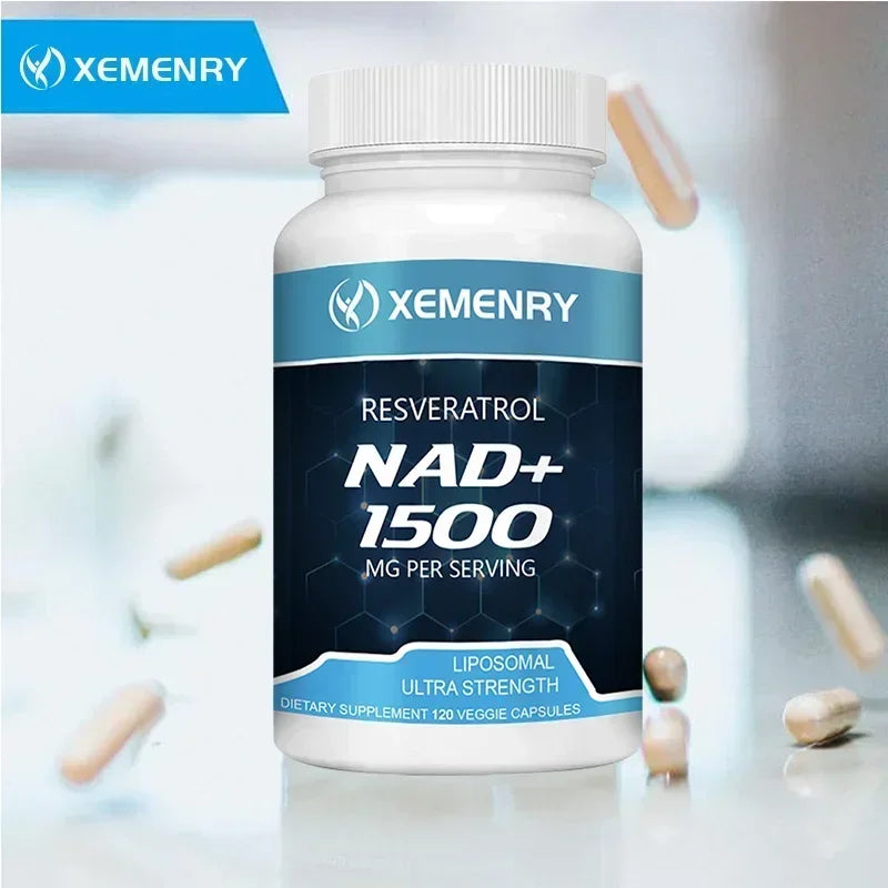 NAD + Resveratrol - Anti aging, Boost Energy, Cell Repair and Skin Health