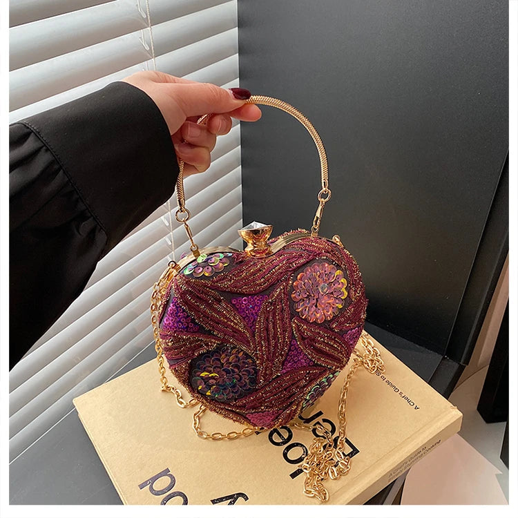 Luxury Gold Clutch Bags for Women 2025 Party Bags Evening Purse Designer Crossbody Bag New in Handbag Ladies hand bag sac femme