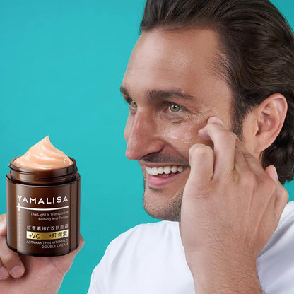 100g Astaxanthin Double Anti Wrinkle Vitamin C Fade Fine Lines Retinol Face Cream Lifting Firming Nourish Skin Care Products