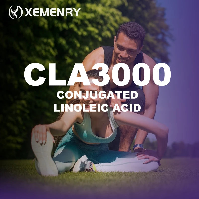 CLA 3000mg - Boost Energy, Improve Muscle Mass, and Boost Metabolism - Non GMO