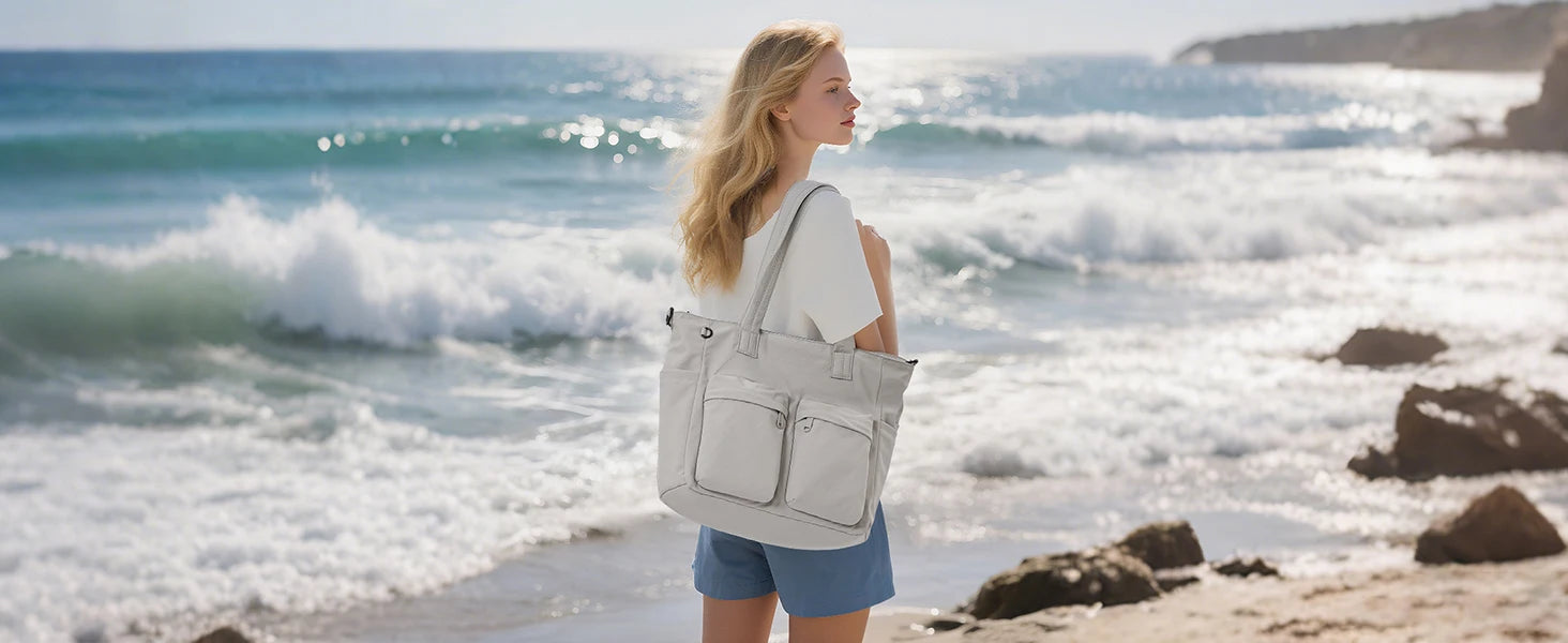 AJI Shoulder Bag For Women 2025 New Fashion Crossbody Bag Wear-Resistant Waterproof Nylon Female Handbags Ladies Messenger Bag