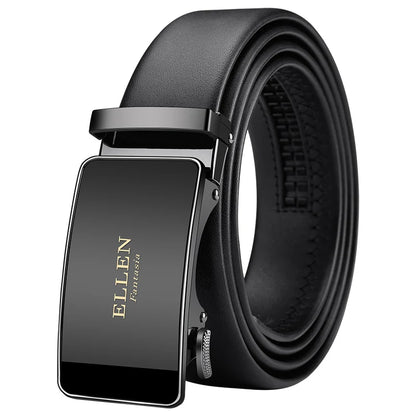 OYIFAN Men Belt Genuine Leather belt for men Alloy buckle ratchet belts Men Designer Belt Automatic belts 벨트 Badiee Stylez