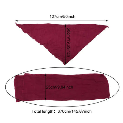 Pirate Medieval Renaissance Vintage Belt Headband Set Pirate Headscarf And Belt Set Halloween Cosplay Costume Party Props