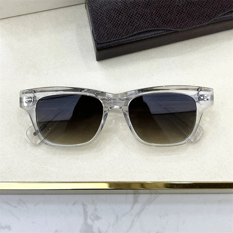 Famous Luxury Men's Sunglasses OV5524SU Square Acetate Female Women's Sunglasses BIRELL Outdoor oculos de sol masculino