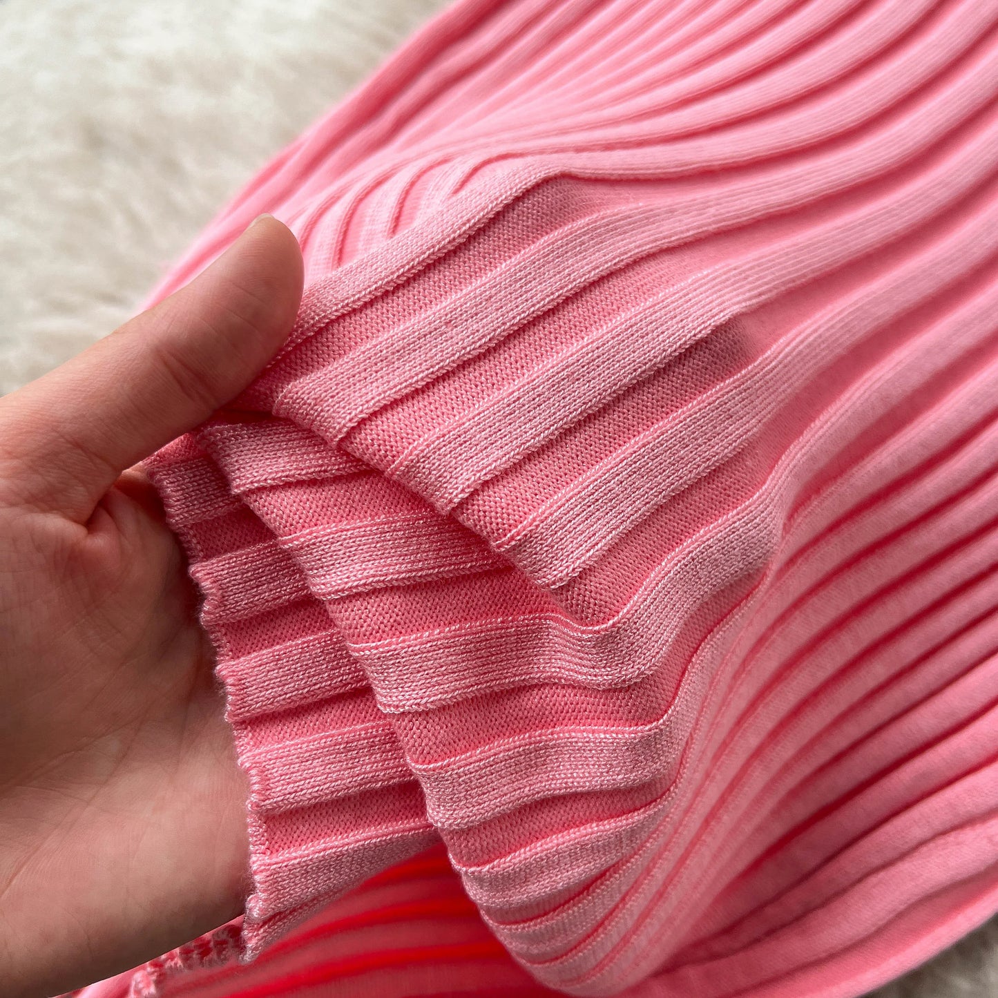 SINGREINY Casual Two Piece Sets Women Summer O Neck Top Elastic Waist Long Skirt Fashion Office Lady Korean Knit Suit