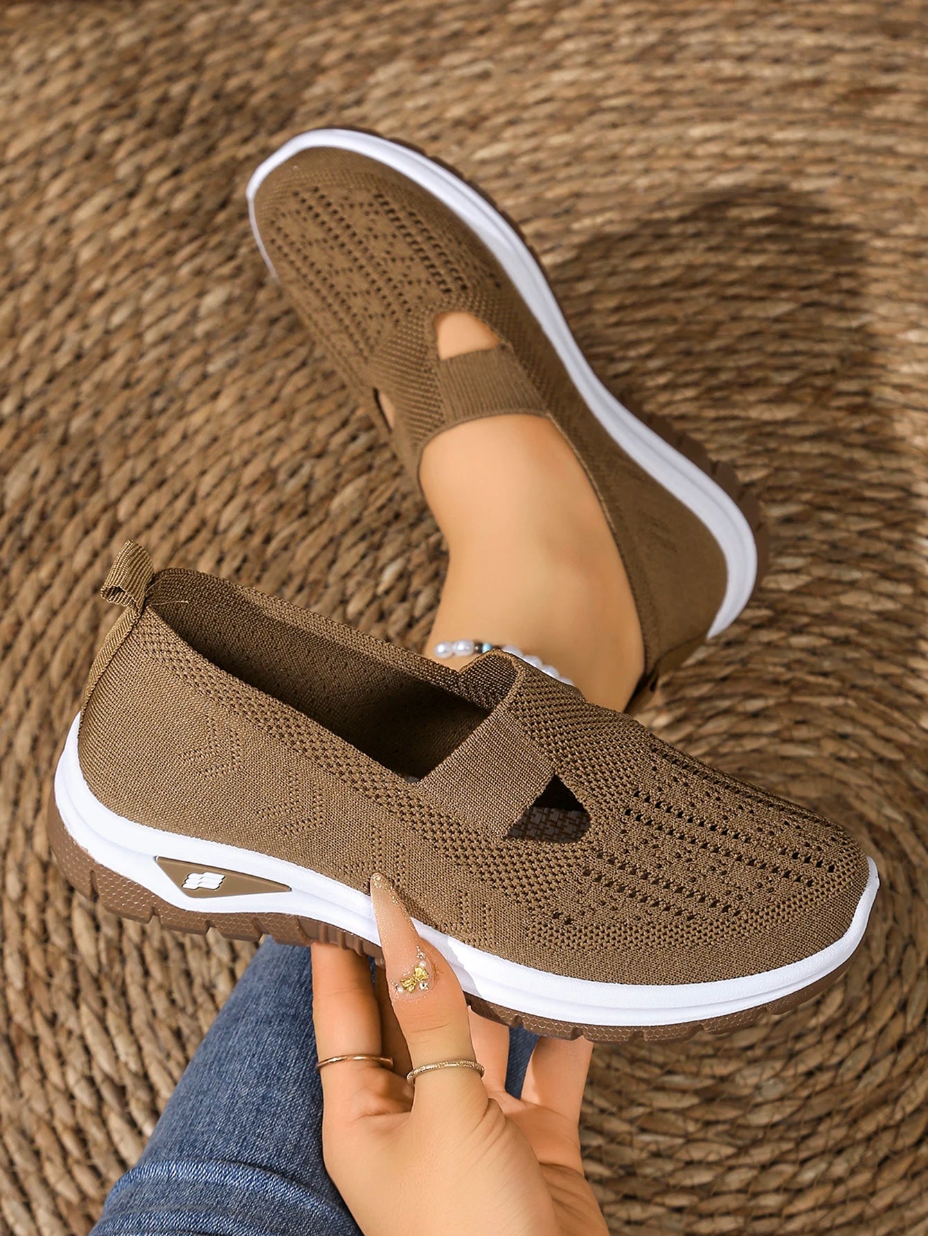 women's summer shoes - casual sneaker, Non-slip sole design, fly-woven upper is more skin-friendly sale shoes with free shipping