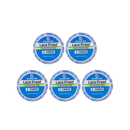 Wholesale 5/10PCS 3YARDS 0.8cm WALKERS TAPE Lace Front Hair SystemTape Extension Ultra Hold Walker Tape double wig adhesive
