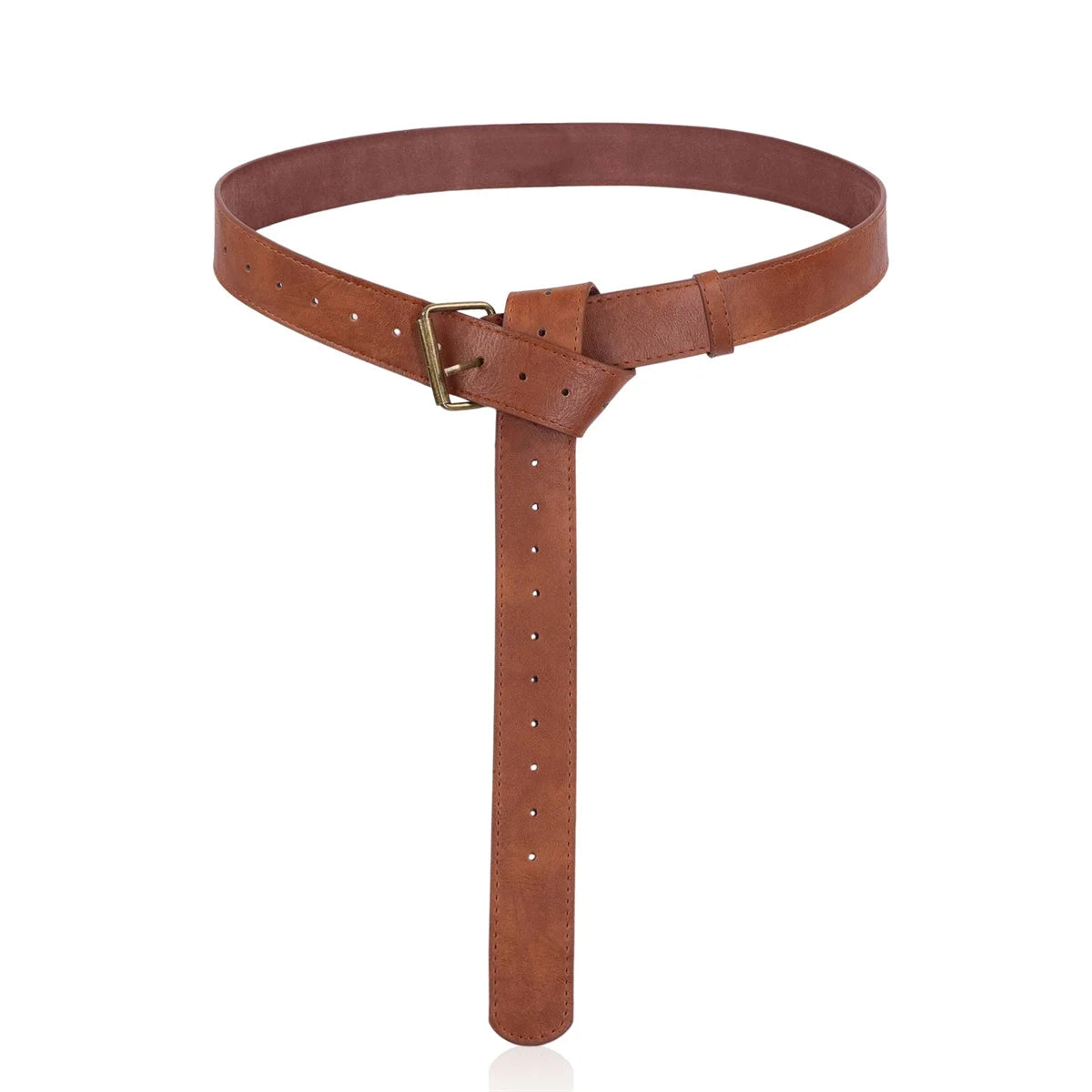 Renaissance Leather Belt Medieval Wizard Alchemy Glass Magic Bottle Cork Bottle Stopper Copper Coin Waist Bag Cosplay Belt Badiee Stylez