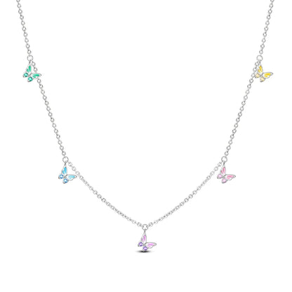 Original 925 Sterling Silver Necklace For Women Class Style Heart Shape Romantic Style High Quality Women Necklace Jewelry Gift KTN050