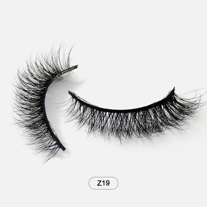 Dropshiping Makeup Mink Lashes Fluffy Soft Full Fake Eyelashes Natural False Eyelashes Wispy Lash Extension Z19 CHINA