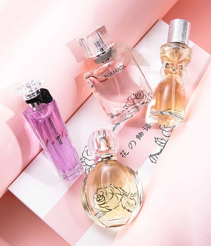 Brand 105ml Perfume Women Gift Box Four Piece Set духи Lasting Fragrance Body Spray Plant Floral Scent Pheromone Eau De Parfum Badiee Stylez