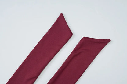 Dulzura Summer Solid Sexy Halter Swinging Collar Backless Slim Lace Up Flared Jumpsuit Women'S Fashion Elegant Party Club Romper Badiee Stylez