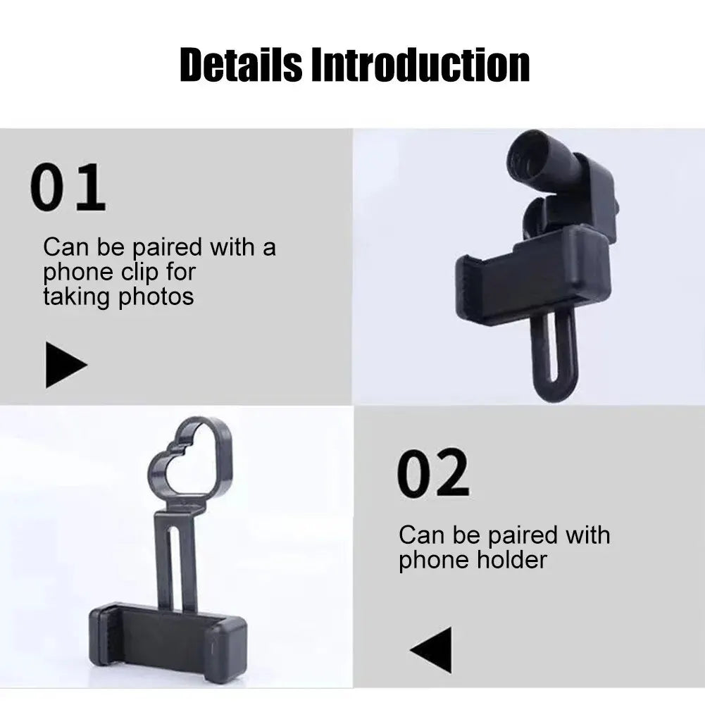 Portable Mini Pocket Monocular Telescope 1000x20 High Magnification Zoom For Outdoor Fishing Hunting Camping Observation Device