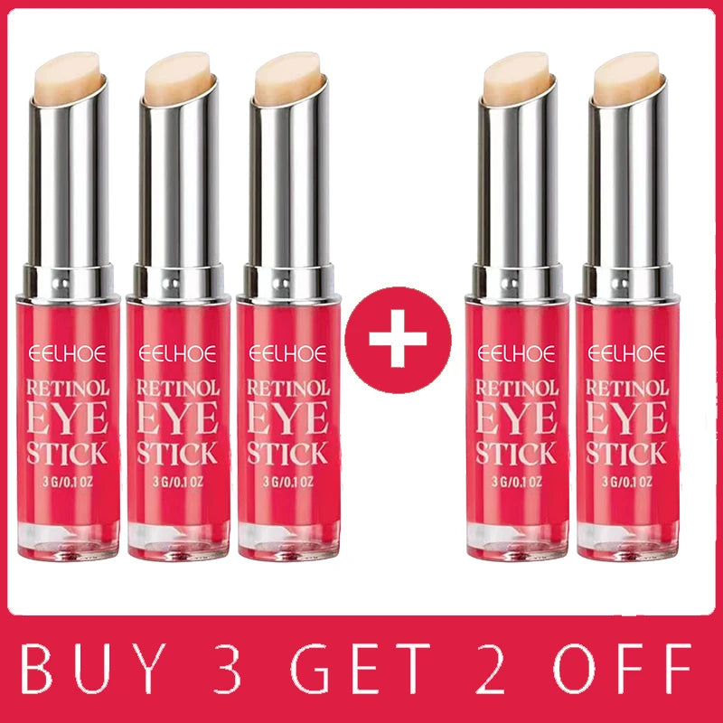 Anti-Wrinkle Eye Cream Retinol Remove Eye Bags Dark Circles Anti Aging Lifting Firming Whitening Moisturizing Brighten Skin Care 5 PCS