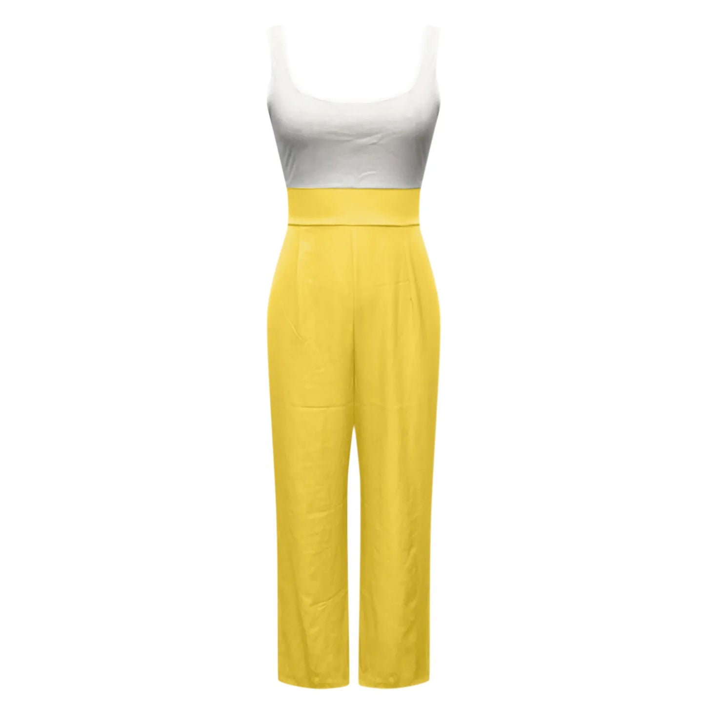 Sexy Rompers Jumpsuit Pants For Women Sleeveless Outdoor Fashion Causal Sleeveless Wide Leg Trousers Elegant Workplace Clothing Badiee Stylez
