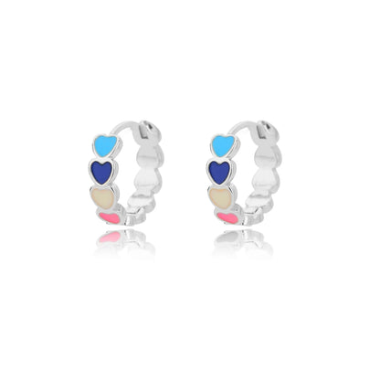 Luxury Star Pendientes Earrings For Women Girl Stainless Steel Minimalist Hoop Piercing 2025 New In y2k Jewelry aretes de mujer E2056S CHINA