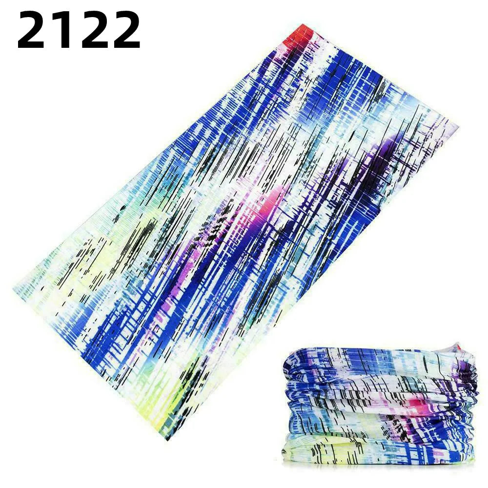 2101Unisex Climbing Hiking Scarf Sport Headwear Bandanas Motorcycle Turban Hand Band Magic Scarves Outdoor Cycling Headband Mask 2121