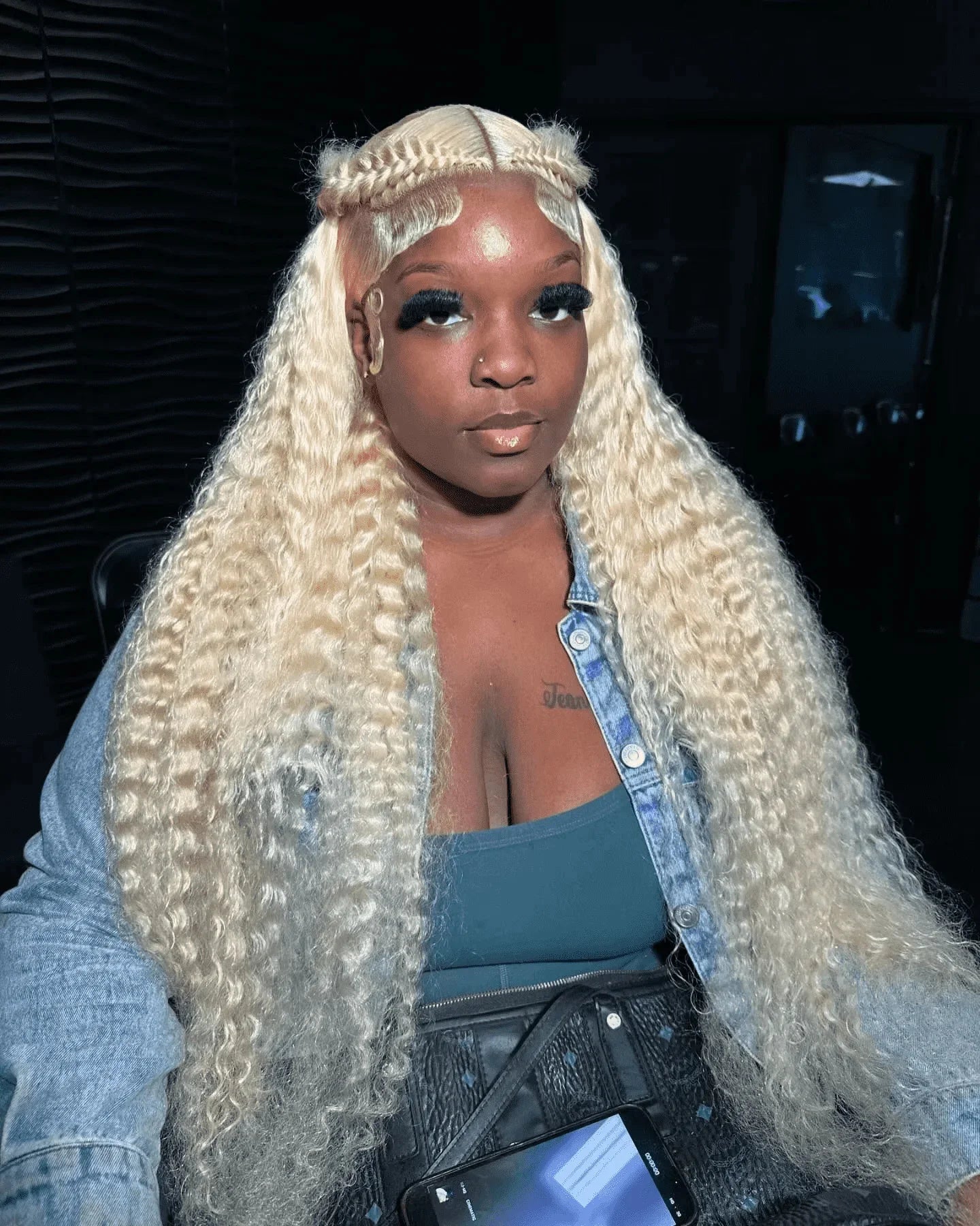 613 Blonde HD Lace Frontal Wig 13x4 13×6 Deep Wave Lace Front Human Hair Wig Colored Curly Wigs Water Wave Wigs For Women ﻿ ﻿ Badiee Stylez