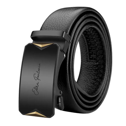 OYIFAN Men Belt Genuine Leather belt for men Alloy buckle ratchet belts Men Designer Belt Automatic belts 벨트 Badiee Stylez