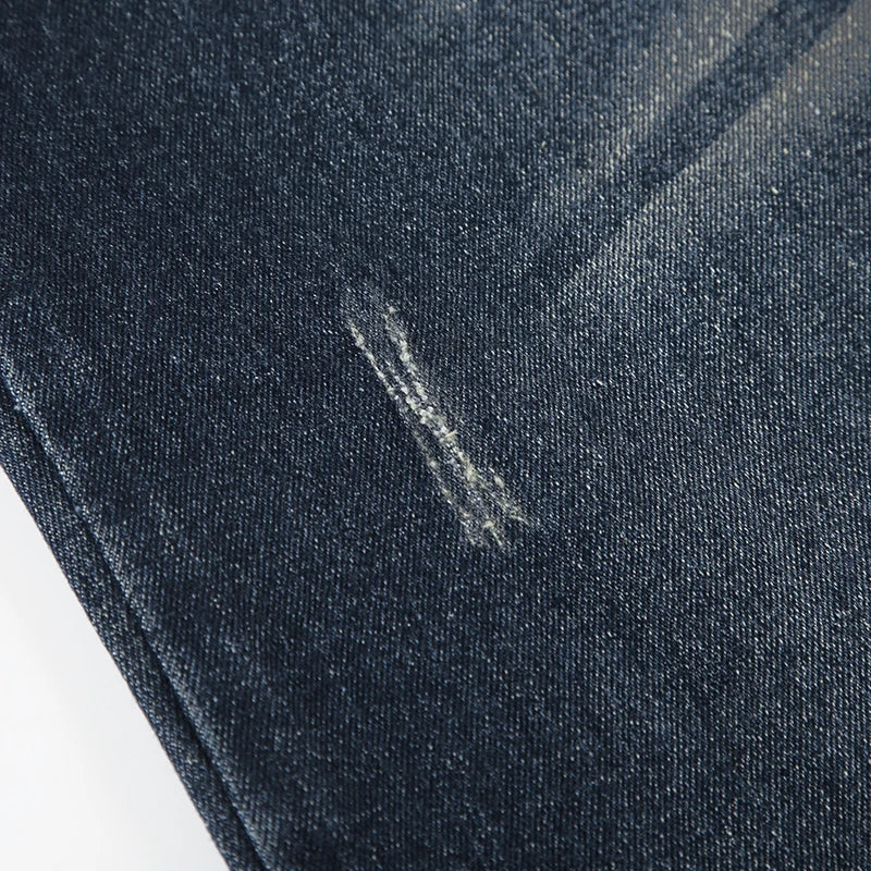 Weekeep Streetwear Low Rise Flared Jeans y2k Vintage Slim-fitting All-match Blue Denim Pants 2000s Casual Women's Jeans Harajuku