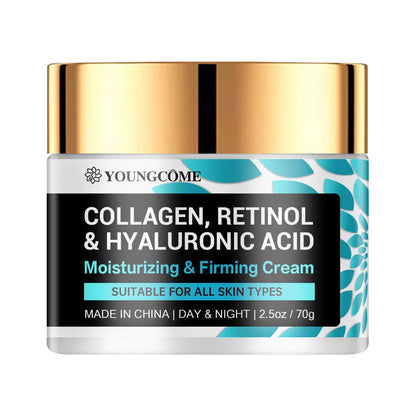 Retinol Collagen Facial Care Moisturizing Cream Deeply Nourishes Suitable for Dry and Rough Skin Aging Face Cream Moisturizing 70g