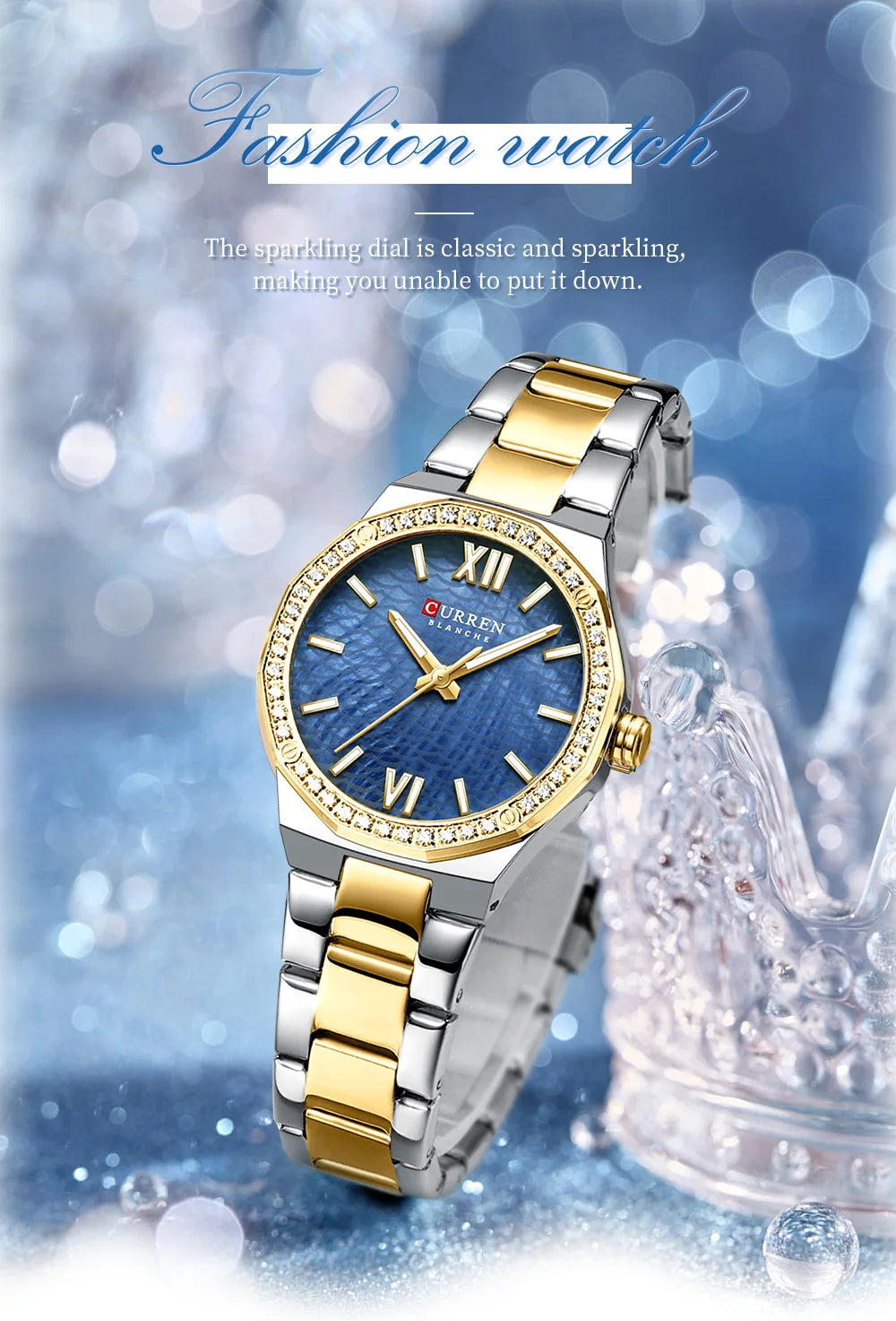 CURREN 2025 Casual Ladies Quartz Wrist Watch Luminous Bracelet Women Watch Clock Luxury Brand Design Women Montre Femme Reloj