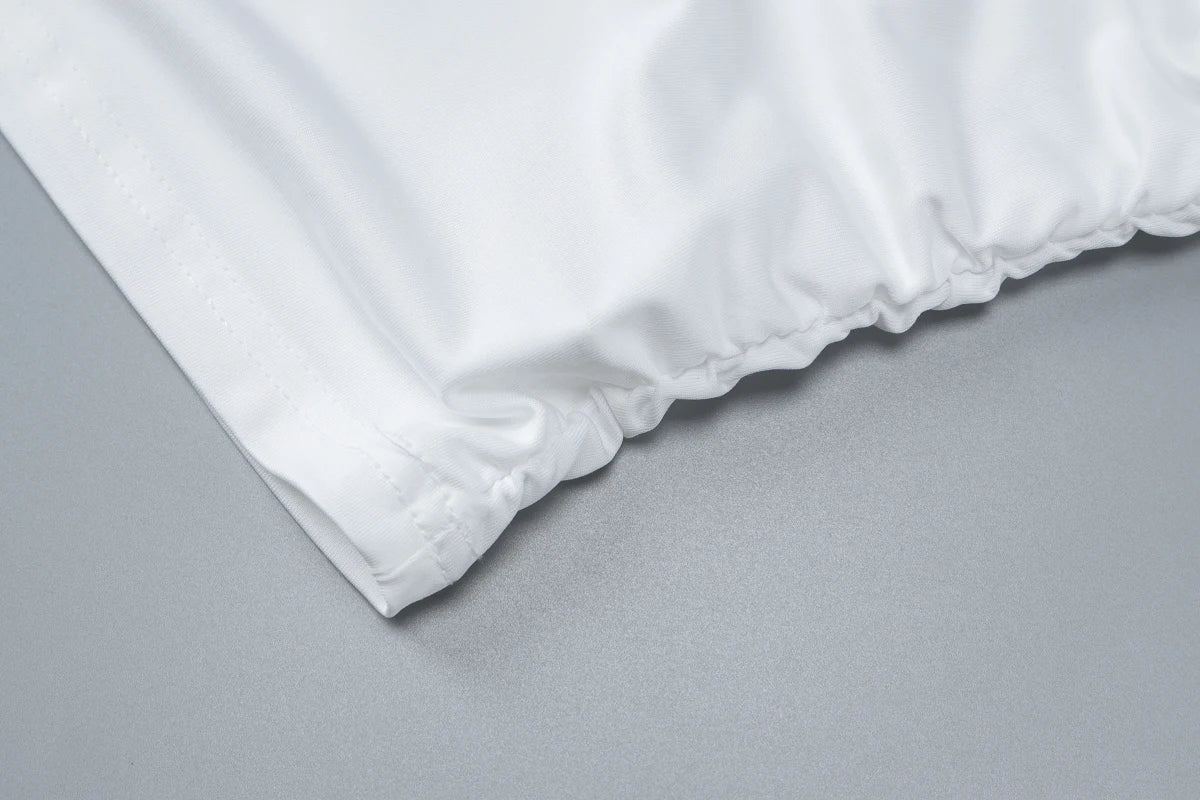 Hugcitar V Neck Solid Ruched Sexy Slim Y2K Crop Tank Top Summer Women Fashion Casual New Clothes Streetwear Beach Vacation