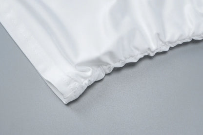 Hugcitar V Neck Solid Ruched Sexy Slim Y2K Crop Tank Top Summer Women Fashion Casual New Clothes Streetwear Beach Vacation