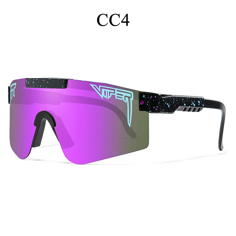 Adult UV400 Cycling Sun Glasses Pit Viper Sunglasses Men Women Outdoor Baseball Eyewear Sport Goggles Mtb Shades CC4