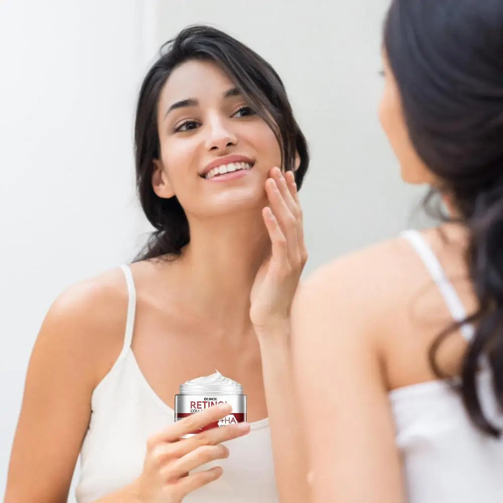 Retinol Face Moisturizer Moisturizing Retinol Cream Anti-Wrinkle Aging Moisturizing Shrink Pores Whitening Smooth Retinol