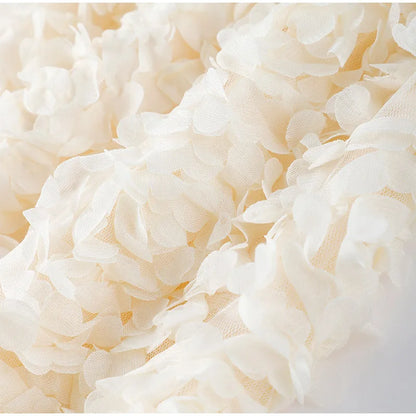 Sexy 3D Flower Deep V-neck Dress Women Slim Sleeveless Backless Split Hip Package Midi Dresses 2025 Spring Ladies New Vestidos