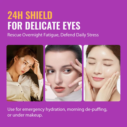 Eye Essence Serum Removal Dark Circles Eyebags Deep Hydration & Anti-Wrinkle Strengthens Contour Skin Barrier Care Eyes Serum