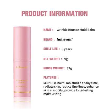 Wrinkle KAHI Removal Multi Bounce Balm Collagen Stick Fade Fine Lines Brighten Dull Skin Tone Cream Korean Cosmetics
