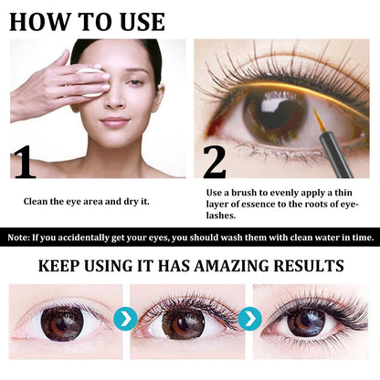 7 Days Fast Eyelash Growth Serum Eyelash Eyebrow Growth Strong Makeup Extension Treatment Thicken Care Products