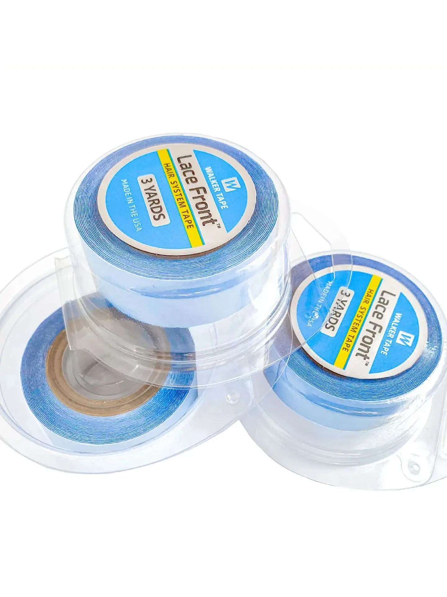 Wholesale  3yards Hair System Tape Double Side Walker Tape Blue Lace Front Wig Tape For Toupee Sweatproof Ultra Hold Wig Tape