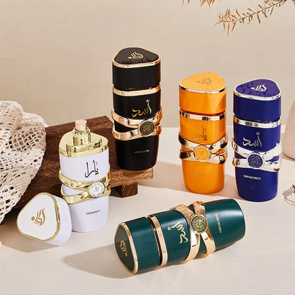 Brand Arab Perfume Spray Women Eau De Parfum High Quality Dubai Perfume Lasting Fragrance Pheromone High End Laf Perfume Gifts