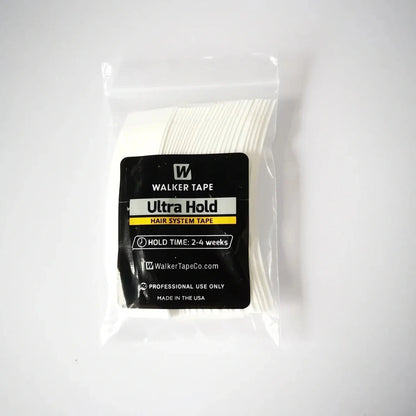 30pcs Curved walker tape Double-sided ultra hold tape hair system tape Hold Bonding Glue For salon Lace System and men's Toupee