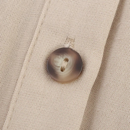 PB&ZA2025 Summer New Arrivals Women's Casual Fashion Simple Commuter Belt Sleeveless Lapel Mini Dress