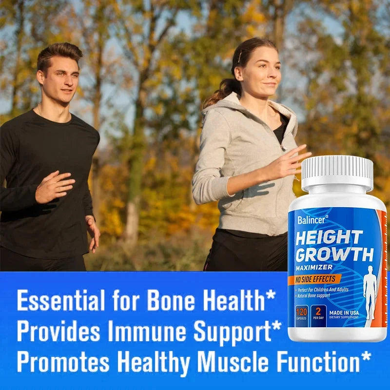 Bone Growth Supplement - Contains Multiple Vitamins To Increase Bone Density, Improve Osteoporosis and Promote Joint Health