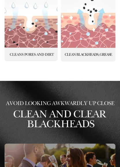 Blackhead Remover Mask Bamboo Charcoal Shrink Pores Acne Black Head Removal Cream Nose Cleansing Black Peel Off Masks Skin Care